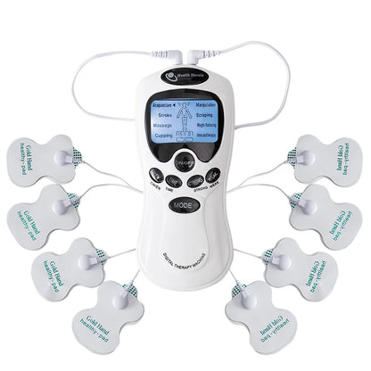 Electric EMS Pulse Massager — TENS Acupuncture Muscle Stimulator for Neck, Back, and Full Body Relaxation