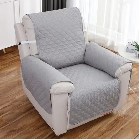 Solid Color Recliner Sofa Cover – Anti-Slip Pet & Kid Proof Chair Slipcover Furniture Protector for Armchair & Recliner Anti-Wear Use