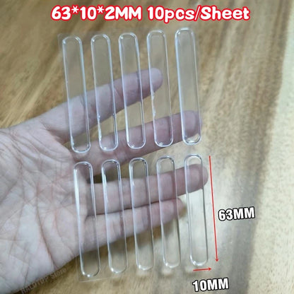 Self-Adhesive Silicone Buffer Pads - Door Stoppers, Cabinet Bumpers, and Wall Protectors for Furniture and Refrigerators