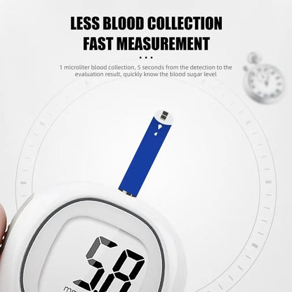 Blood Glucose Test Strips & Lancets - 50 Test Strips and 150 Lancets for G-425-1, G-425-2 & G-425-3 Glucose Meters