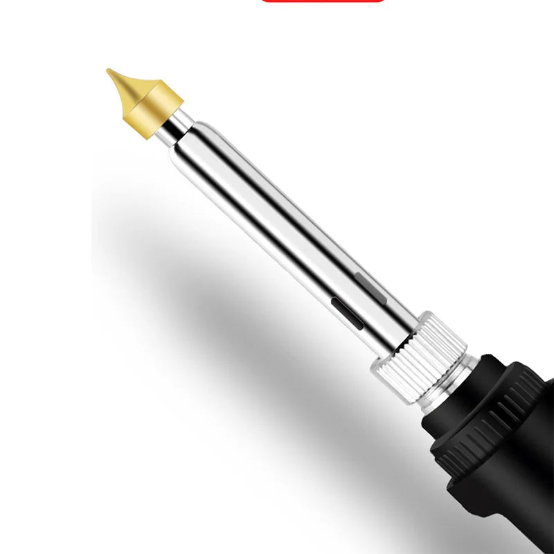60W Electric Soldering & Pyrography Tool – Adjustable Temperature Wood Burning and Embossing Pen Set