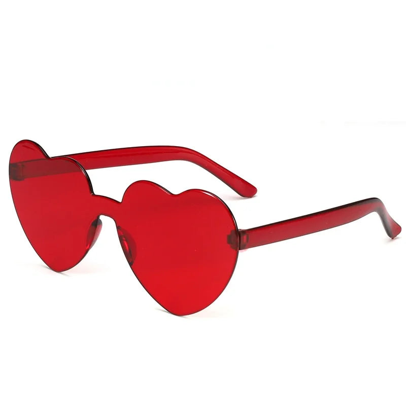 Women’s Fashion Heart-Shaped Glasses Watch - Nighttime Light Diffraction to Heart Shape, Stylish Female Sunglasses