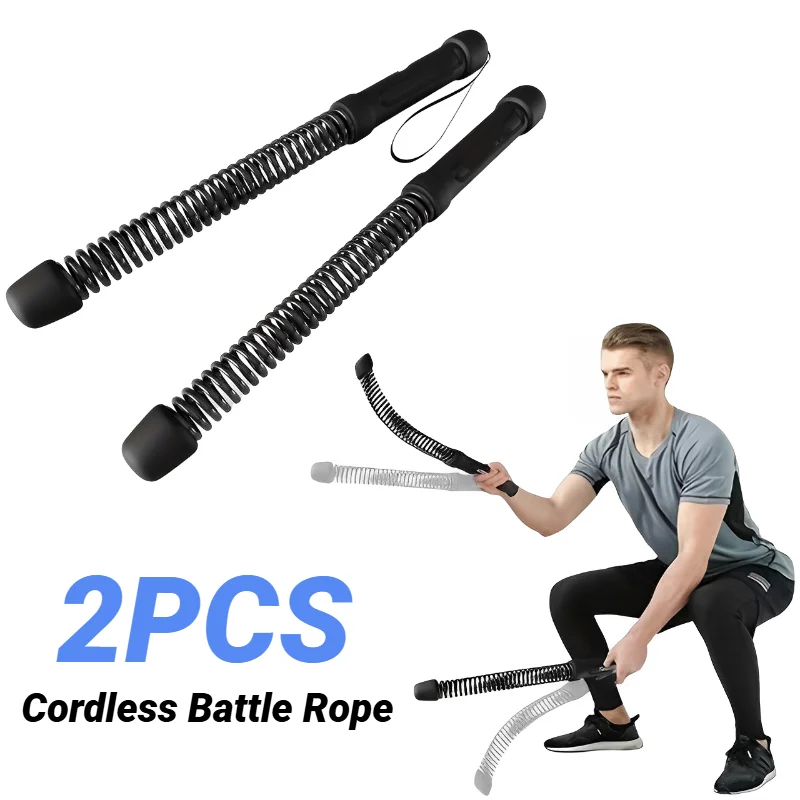 Ergonomic Strength Training Bar – Stainless Steel Biceps & Triceps Muscle Expander