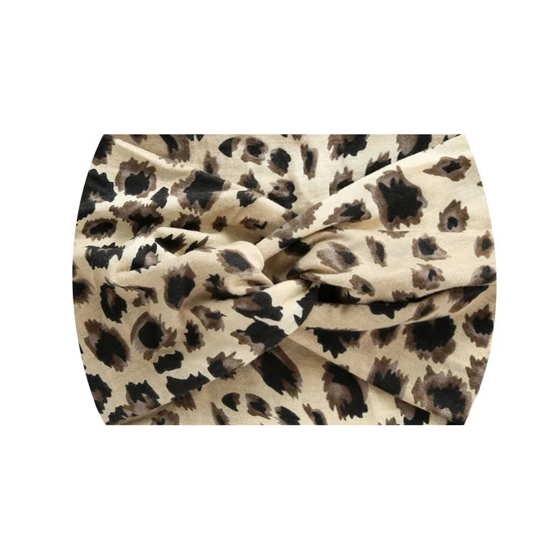 Wide Stretch Printed Sports Headband – 18cm Athletic Sweatband & Hairband