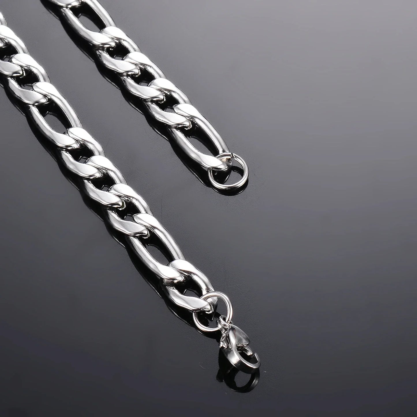 925 Sterling Silver Necklace — 2–12mm Width, 40–75cm Long Chain with Lobster Clasp for Men & Women, Engagement Jewelry