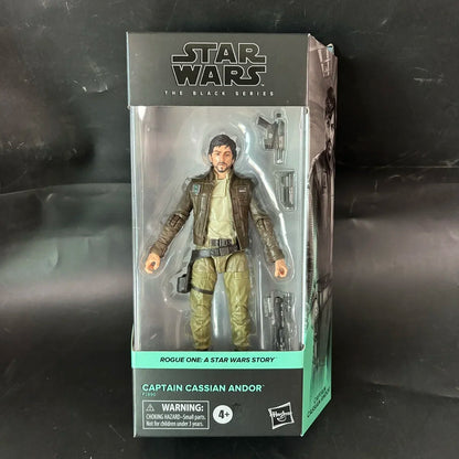 Star Wars Action Figures - Hasbro Black Series Obi-Wan, Darth Vader, Cal Kestis, Boba Fett, Luke & Mandalorian Collectible Toys