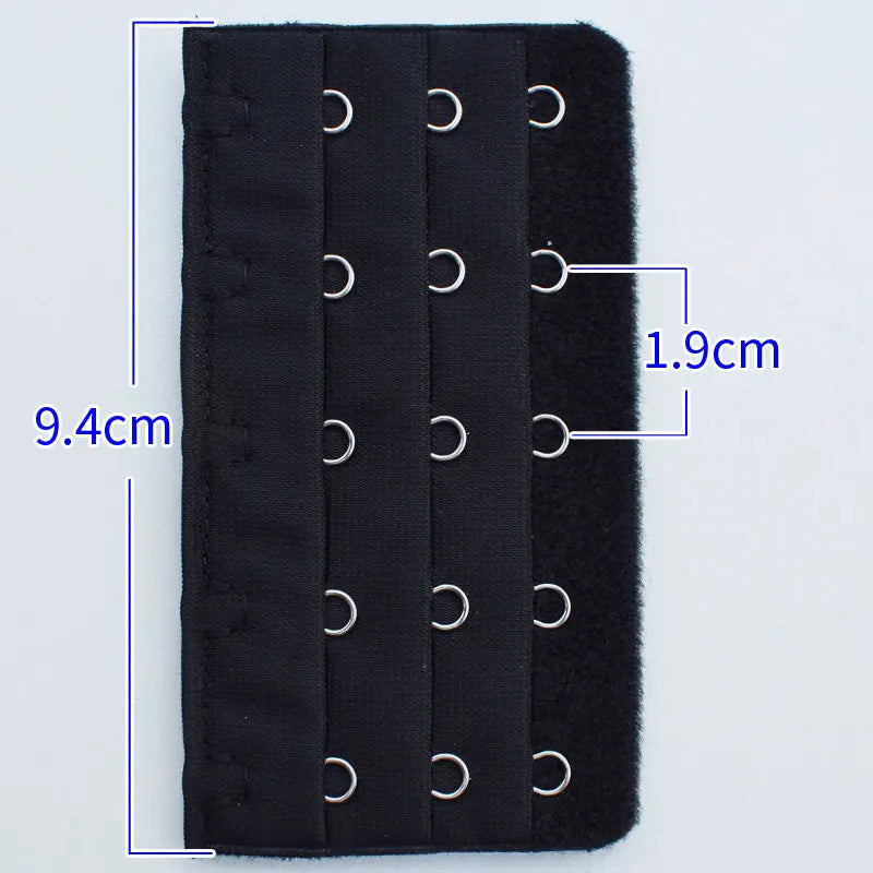 2PCS/4PCS Strap Extender Set – 3-Hook, 5-Row Adjustable Candy Color Bra Extenders for Women