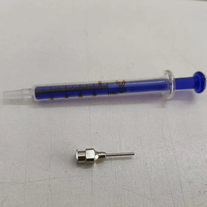 RELIFE 5ml/10ml Glass Flux Syringe – Precision Metal Needle BGA PCB Soldering & Mobile Phone Repair Tool