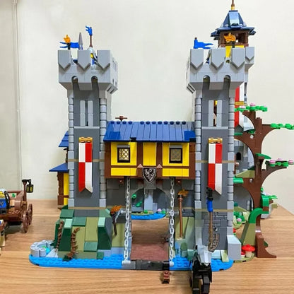 2024 Three-in-One Medieval Castle Building Set — Compatible with 31120, Party, Christmas & Birthday Gift for Adults and Kids