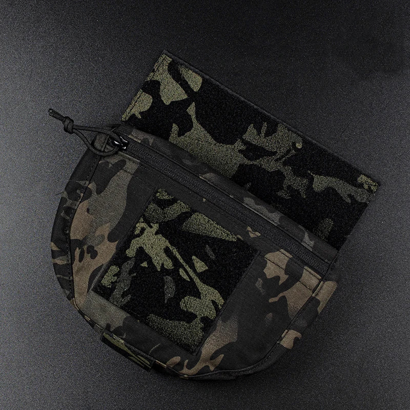 Outdoor Tactical JPC/CPC Vest – Large FC Sub-Pouch with Expanded Lower Belly MOLLE Tactical Chest Pouch