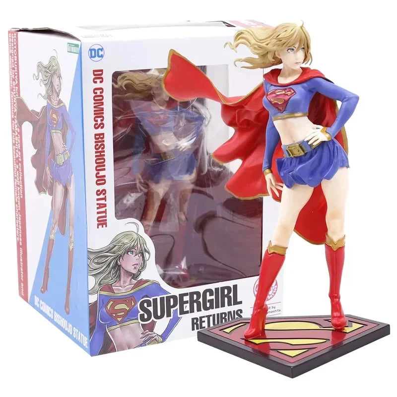 Bishoujo Statue Collection – Dark Phoenix, Lady Deadpool, Harley Quinn, Laura Kinney, Supergirl, Spider-Woman & Psylocke Action Figures