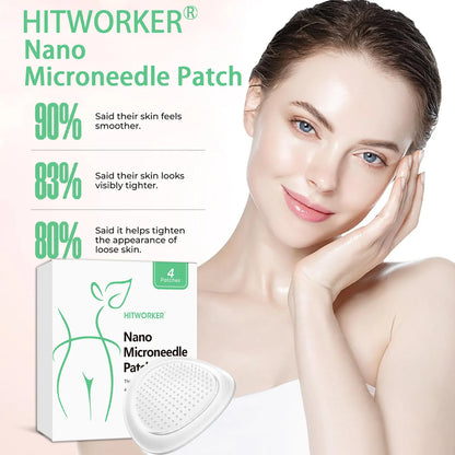 Nano Microneedle Skin Patches - 4PCS High-Absorption Skin Care & Body Firming Patches