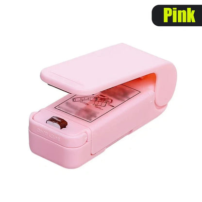 Mini Heat Sealing Machine – Portable Food Bag Sealer for Kitchen, Plastic Bag Closure & Packing Tool