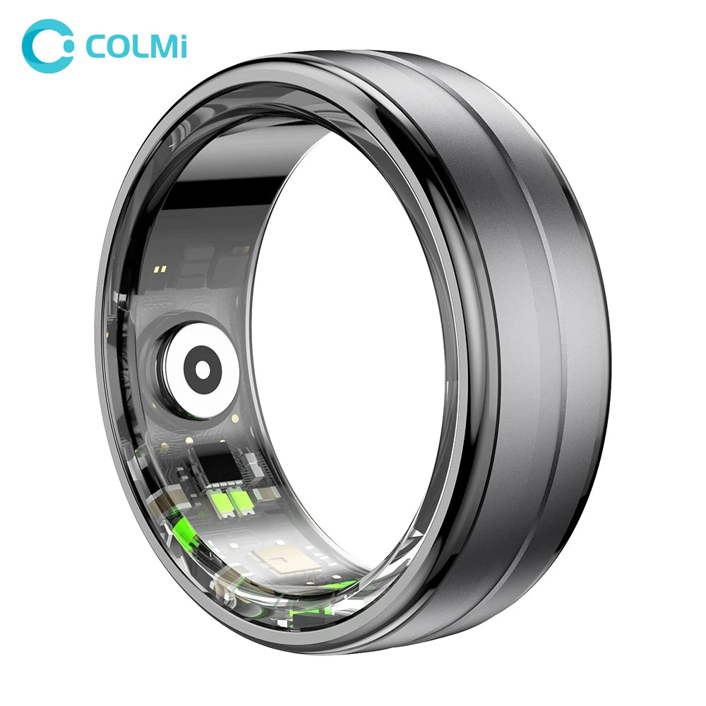 COLMI R06 2024 Smart Ring Health Tracker – Heart Rate, Blood Oxygen & Sleep Monitoring Waterproof Fitness Ring with Multi-Sport Modes for Men & Women
