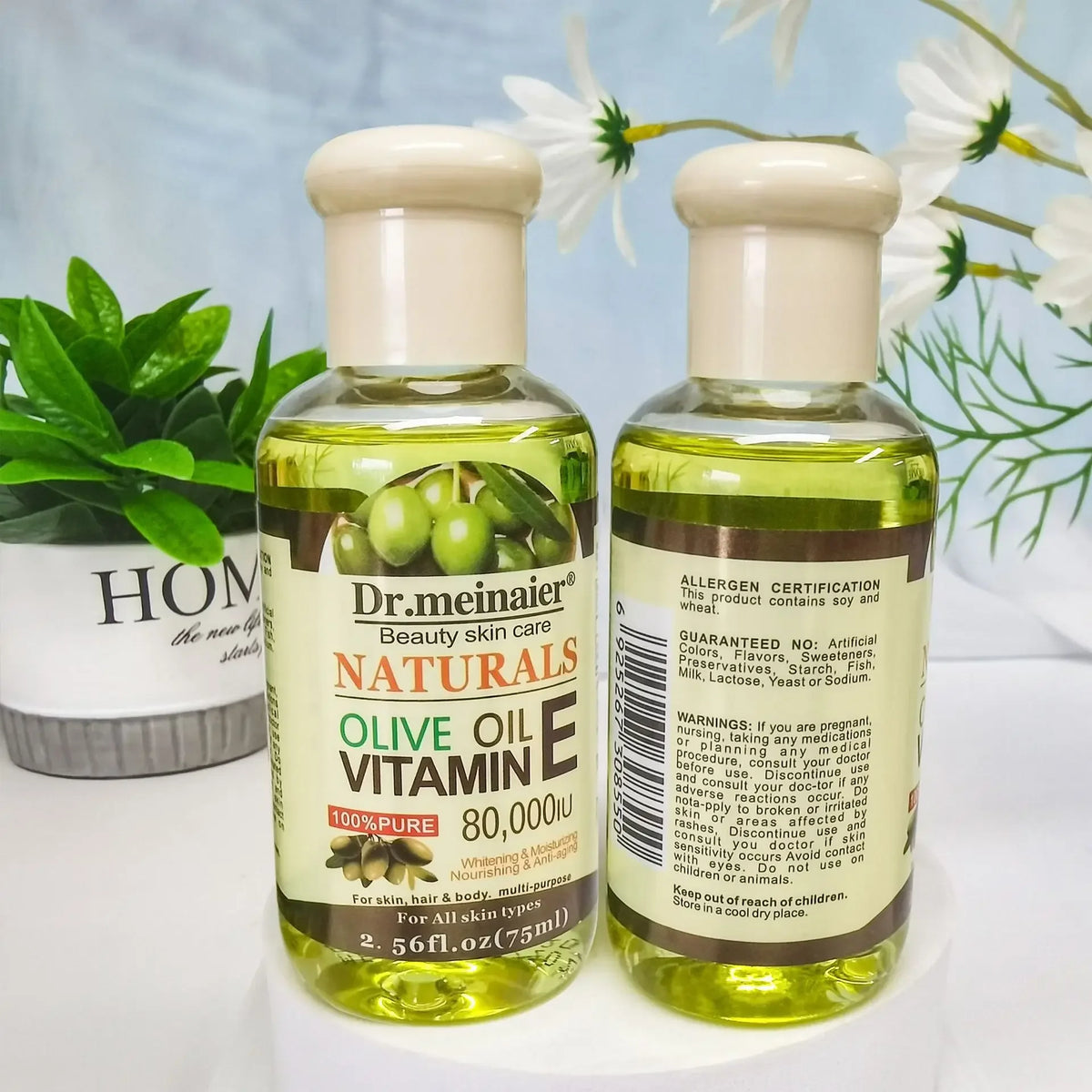 Vitamin E Facial Essence Oil 75ml – Moisturizing Skin Care Serum for Pore Care, Fine Lines & Radiant-Looking Skin