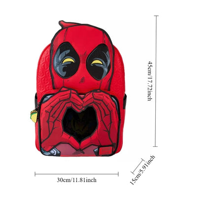 Loungefly Marvel Deadpool Mini Backpack – Stylish School Bag & Gift for Going Out