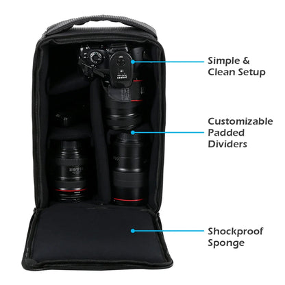 Waterproof DSLR Camera Backpack – Multi-Functional Outdoor Bag for Nikon, Canon, and Digital Camera Gear