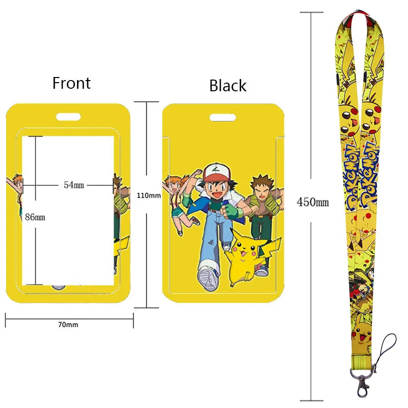 Neck Strap Lanyard for Keys and ID Cards – Badge Holder, Keychain, Key Rings, Fashion Accessory Gift