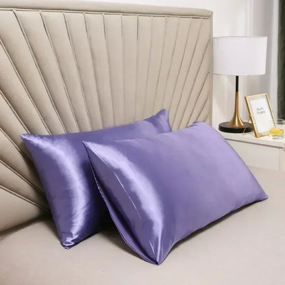 Natural Mulberry Silk Pillowcase - Luxury Soft Bedding Cover for Hair & Skin Protection Customized Sizes