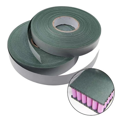 5M Roll 18650/21700 Battery Insulation Sticker – Highland Barley Paper with Adhesive Backing
