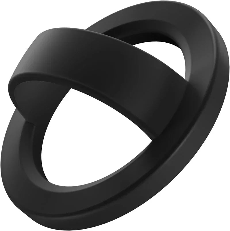Magnetic Liquid Silicone Phone Finger Strap – Hands-Free MagSafe Grip and Stand for iPhone 17 and 16 Series