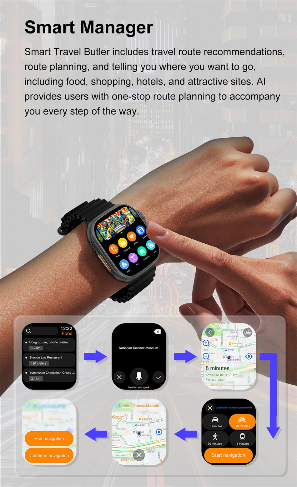 2025 DT Ultra 3 Pro Smartwatch – NFC, Bluetooth Call, Music & Video, Waterproof for Android & iOS, 32GB