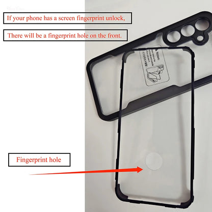 360° Full Body Screen Protector Case for Samsung Galaxy A Series - Transparent Shockproof Protective Cover