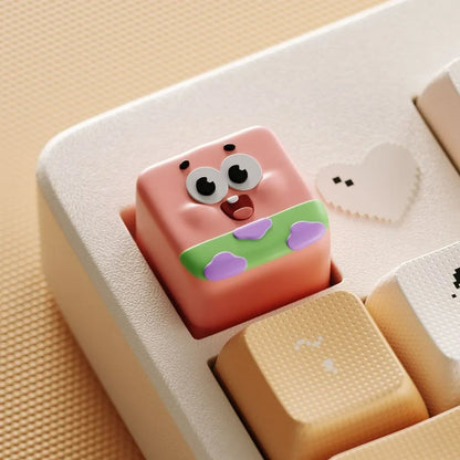 Spongebob Squarepants Mechanical Keyboard Keycap – Creative Single-Pack Decoration
