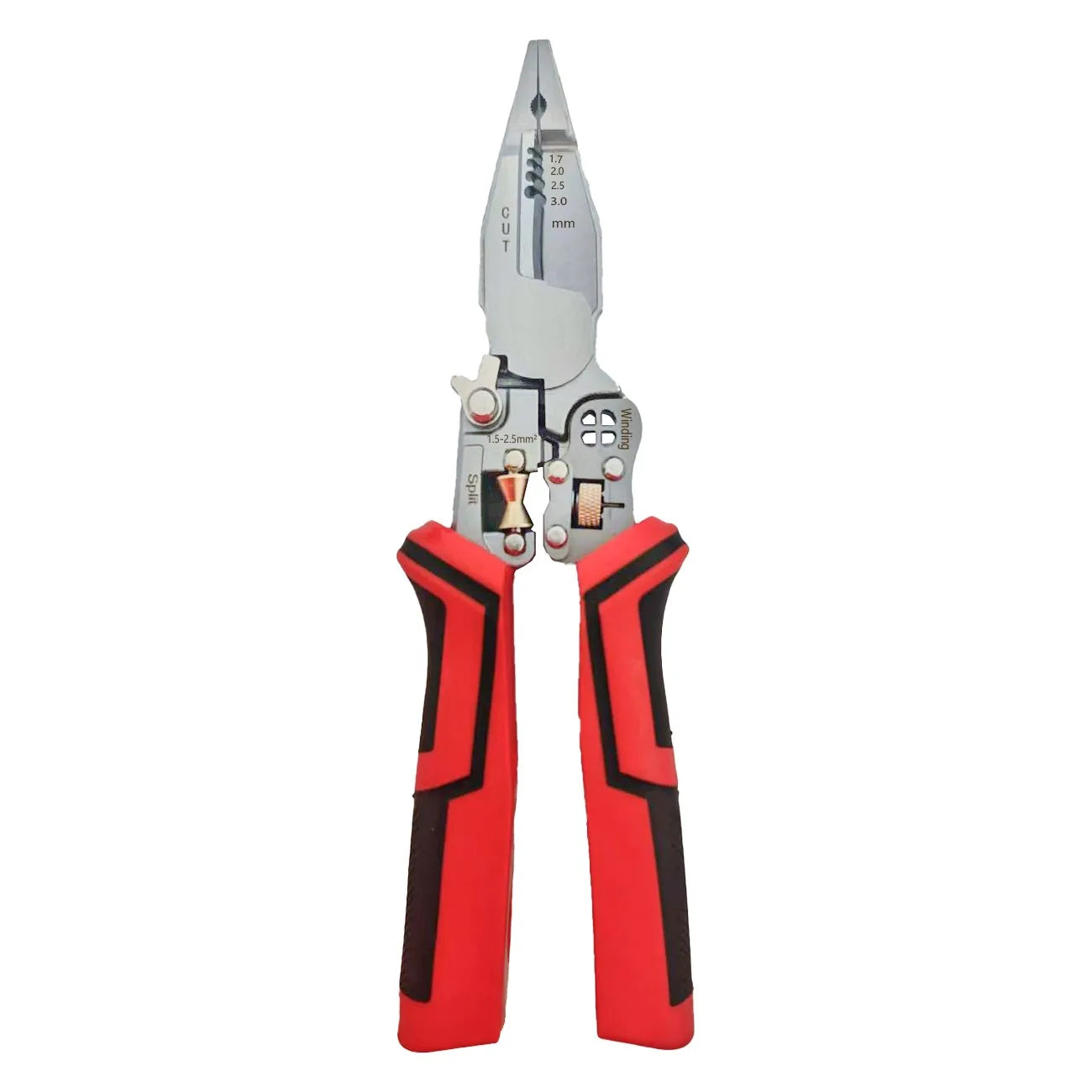 9-in-1 Multifunction Wire Stripping Pliers with Voltage Tester – Electrical Wire Stripper, Cutter & Crimper Tool for Maintenance & Repair