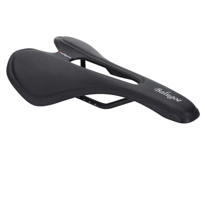 MTB Bike Saddle - PU Leather Gel-Filled Shockproof Comfort Seat for Mountain & Road Bicycles