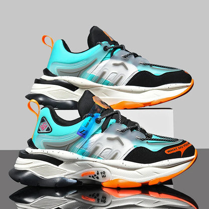 Men's Casual Sneakers - Breathable Lightweight Fashion Trainers for Running, Walking & Everyday Wear