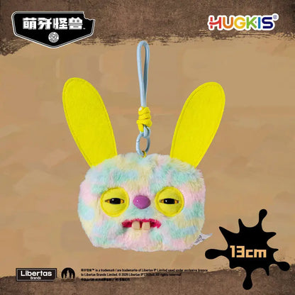 Hugkis Fuggler Plush Monster Toy - Funny Ugly Rabbit Stuffed Doll Pendant Gift