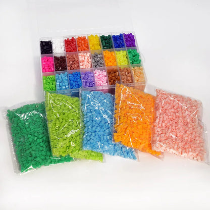5mm Fuse Beads for Kids – Animal & Creative DIY Perler Hama Beads, Educational Pixel Puzzle, Iron Pegboard Mosaic Pattern Toy