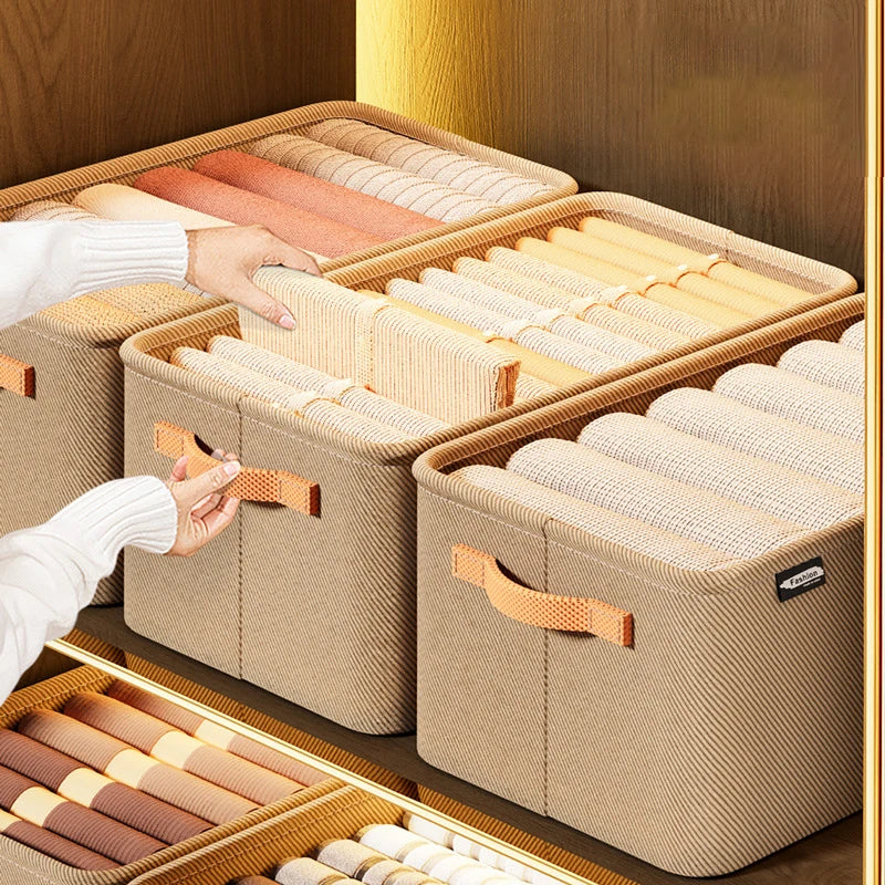 1/2/3PCS Collapsible Clothing Organizer – Closet Drawer Storage for Clothes, Pants & Toys