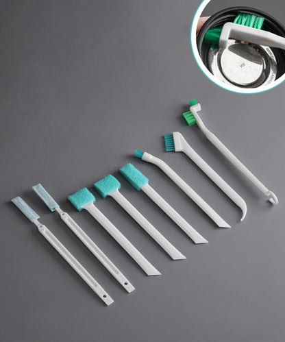 1/5/8-Pcs Set Narrow Cleaning Brushes — Long Handle for Fish Tank, Baby Bottle, Straw, Glass Tube & Kitchen Tools