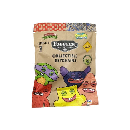 Original Fuggler Blind Bag Collectible Keyring — 6.5cm Funny Ugly Monster PVC Mini Figure