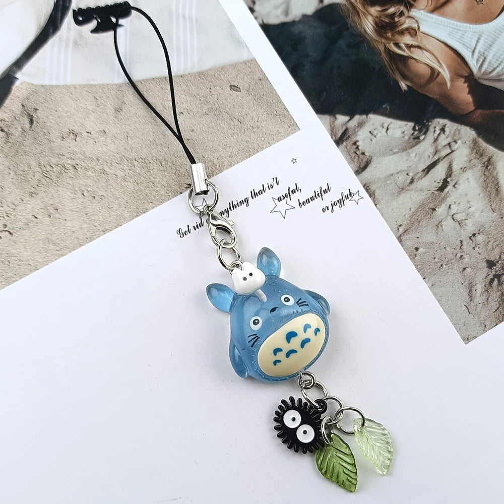 Cute Bear Strawberry Beaded Phone Charm - Y2K Coquette Keychain & Handbag Pendant Accessory Gift