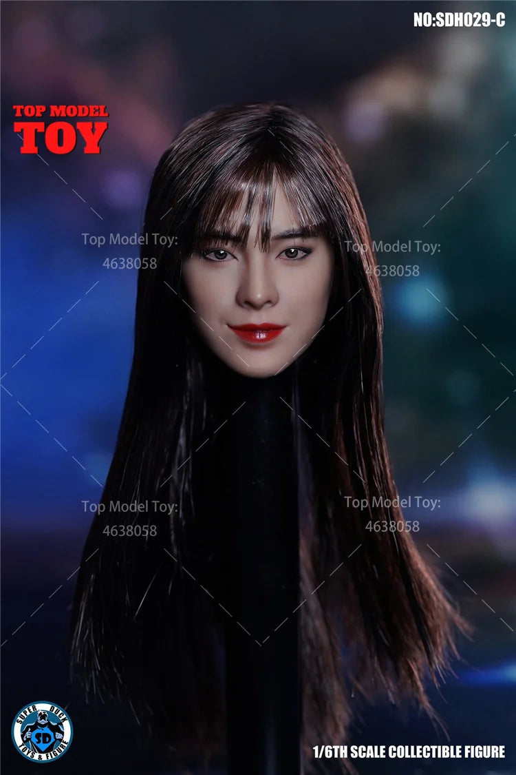 SUPER DUCK 1/6 Scale Beauty Head Sculpt — SDH018/024/027/028/030/032/042 for 12" TBL PH JO Action Figures