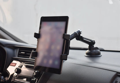 Car Dashboard Tablet & Phone Holder — Suction Mount for 7"-15" Tablets and 4"-7" Phones