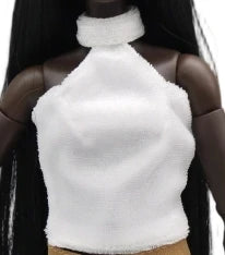 1/6 Barbie Doll Clothes – 30cm Simple Short Skirt & Vest Daily Wear Accessories