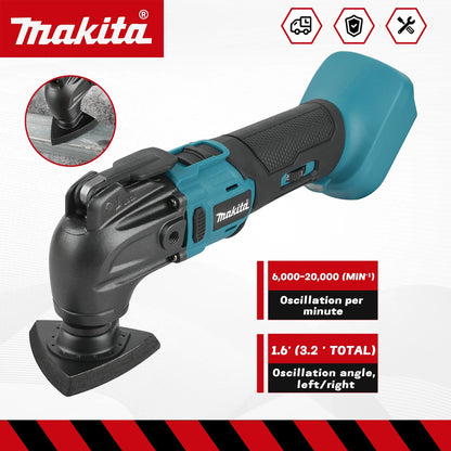 Makita 18V Brushless Quick-Release Oscillating Multi-Function Tool – Electric Trimmer Renovator