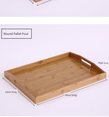 Rectangular Bamboo Tray – Household, Restaurant & Hotel Satchel Serving Tray