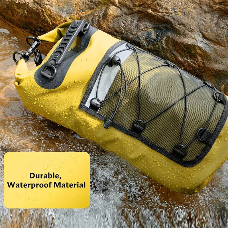 Waterproof Dry Bag Backpack 10L/20L – PVC Swimming Pack for Kayaking, Trekking, Boating, Surfing & Outdoor Use