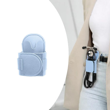 PU Leather Stethoscope Hip Holder — Comfortable Waist Bag Organizer and Protective Storage Carrier for Medical Accessories