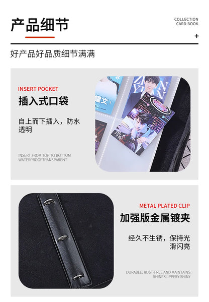 400/900PCS Pokémon Card Storage Book – 25th Anniversary Large Capacity Collectible Album for Cards