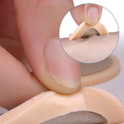 4PCS Callus Cushions & Heel Pads – Foam Toe Protectors for Foot Corns, Bunions, and Shoe Comfort