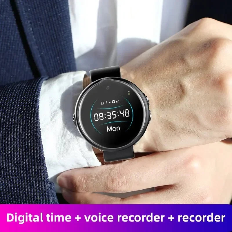 Mini Sports Watch Camera - 1080P HD Wearable Bracelet Camera with Voice Recorder and TF Card Support