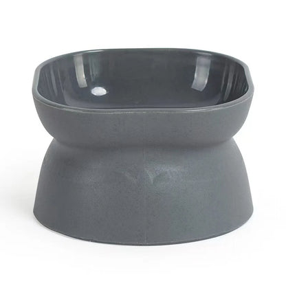 Elevated Cat & Dog Food Bowl - Anti-Vomiting Whisker-Friendly Pet Feeder