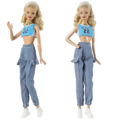 1:6 Scale Doll Clothes – Camouflage Outfit for 11.5-inch (30cm) Dolls, Many Styles, Gift for Girls