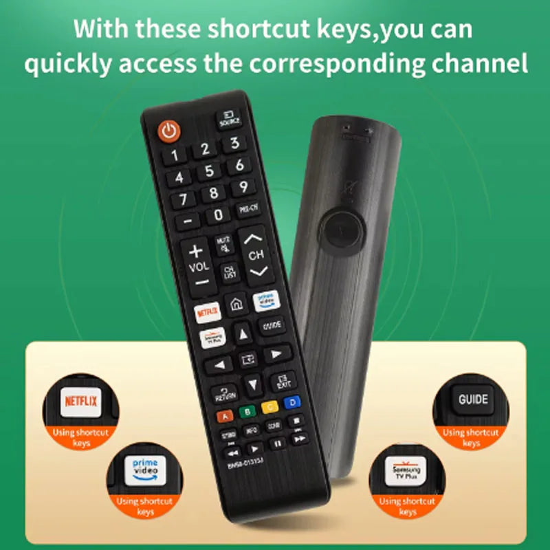 Universal BN59-01315J Smart TV Remote Control - Replacement Remote for Samsung Smart TVs, Batteries Not Included